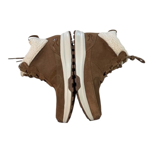 KURU Atom Lumi Boots Womens Size 10.5 Chestnut Brown Suede Faux Fur Snow Winter - Picture 7 of 14